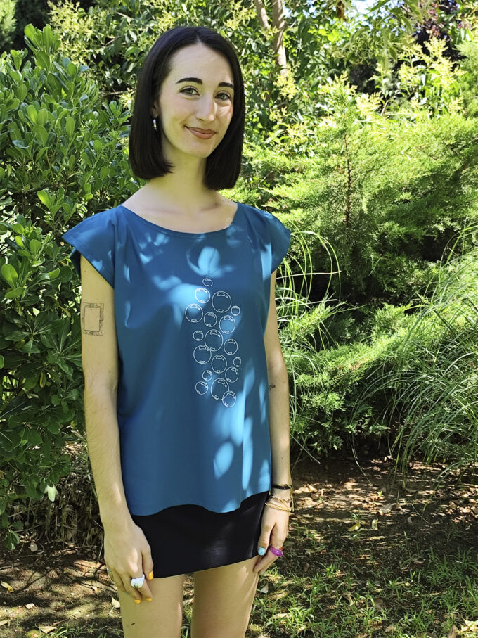 Camiseta UPF 50+ Burbujas con patrón 4Esquinas - Imagen 6